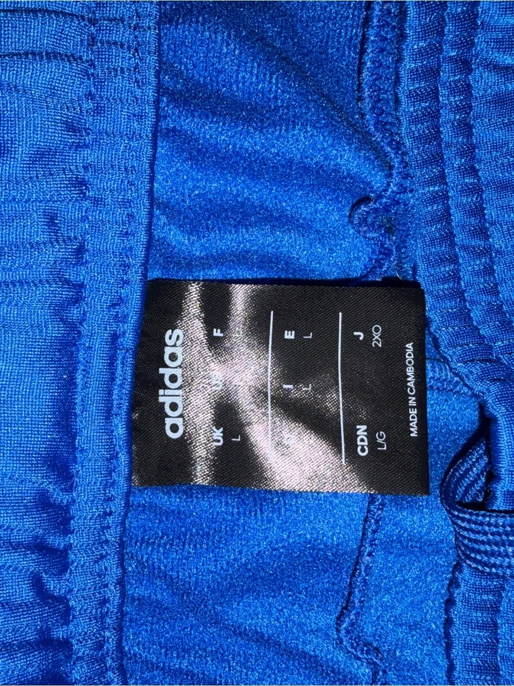 adidas Royal Blue Men's /Boys Jogger Pants with Black Side Stripes